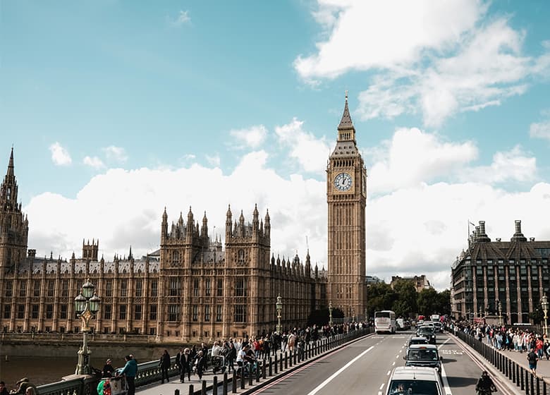 Big Ben in London.