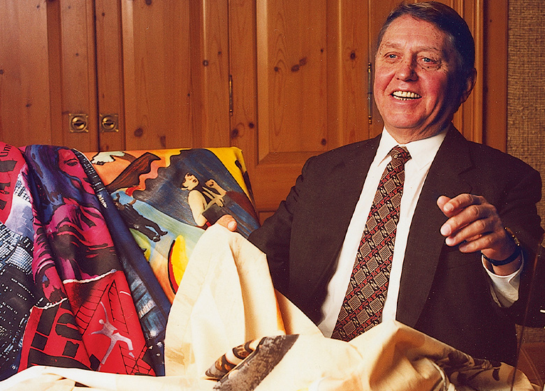 Eine Aufnahme von Heinz Anstoetz, welches das Jubiläum feiert.