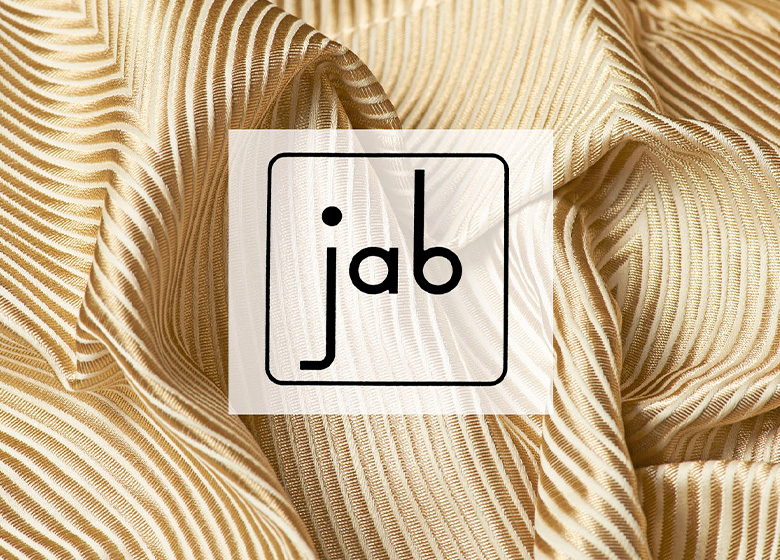 Eine Aufnahme von einem alten JAB-Logo.