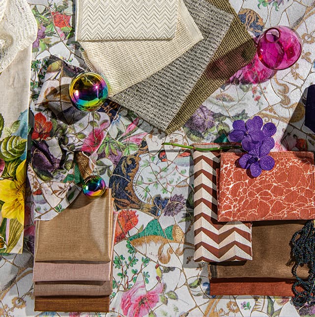 Textil-Collage