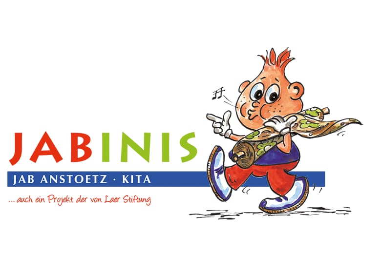 Eine Aufnahme von dem Logon der Jabinis.