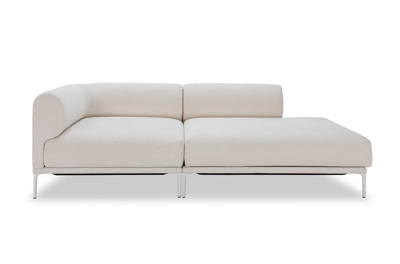 Freisteller vom Sofa Loop in weiß