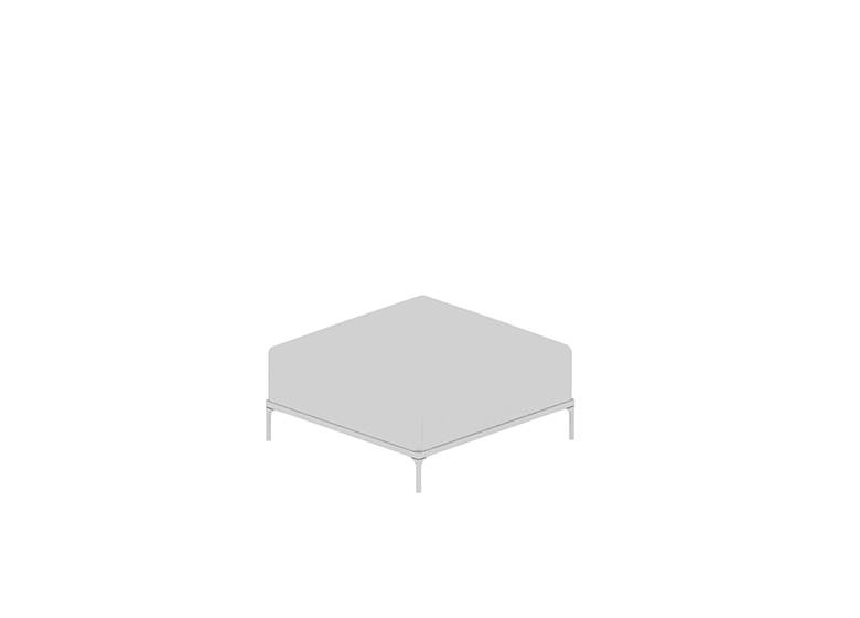 3D-Grafik von einem Hocker